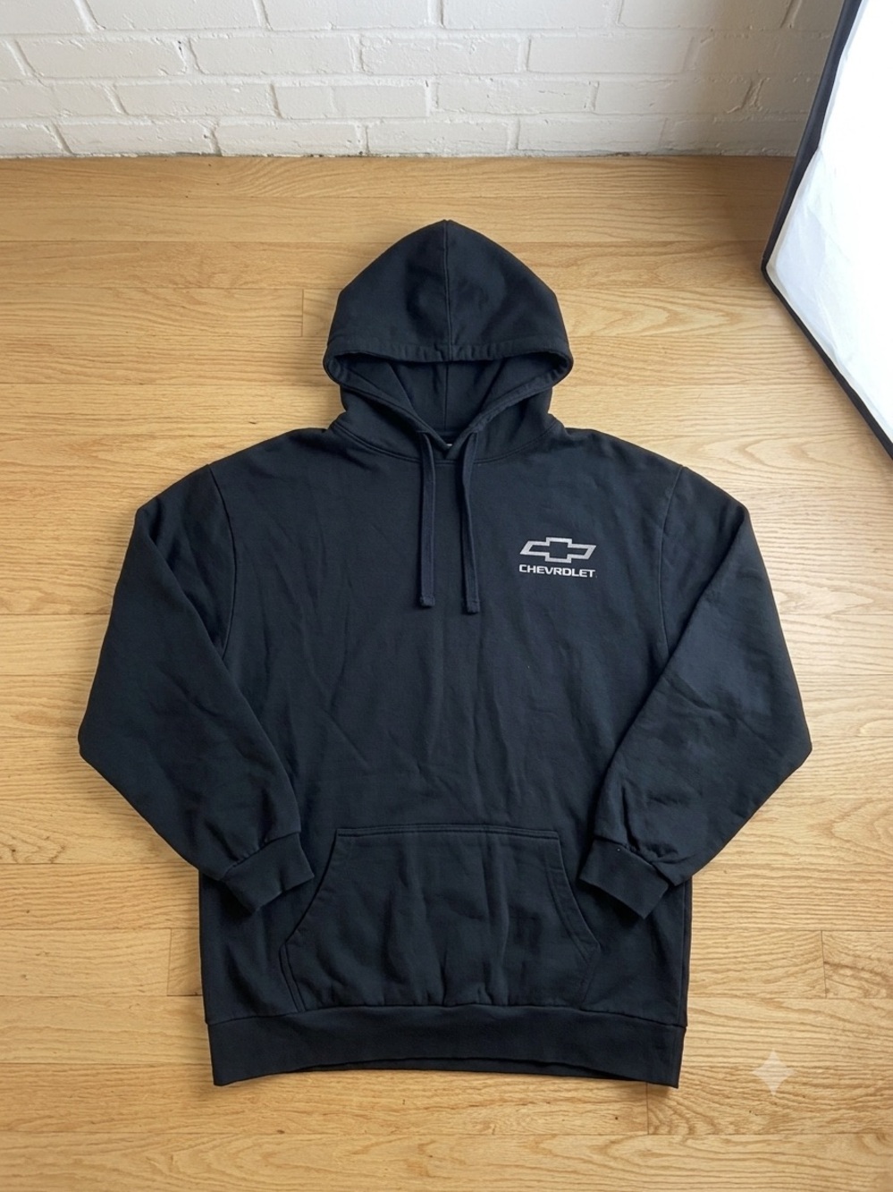 Chevy Chevrolet Men’s Black Hoodie • Size Large